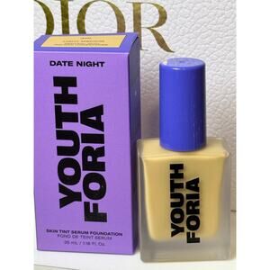 Youth Foria Date Night Skin Tint Serum Foundation - 310 Light Medium -NEW in box